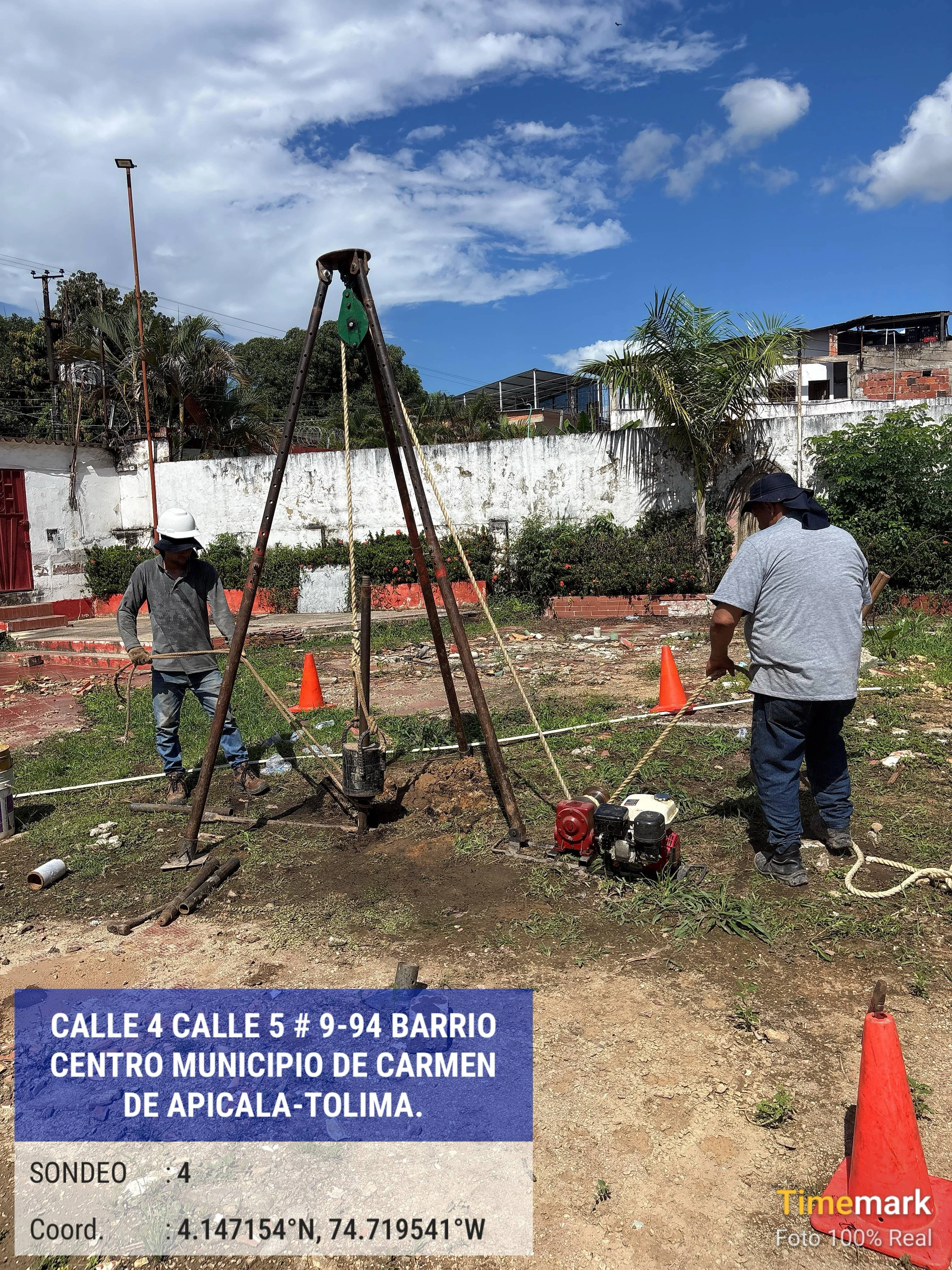 Estudio geológico en campo